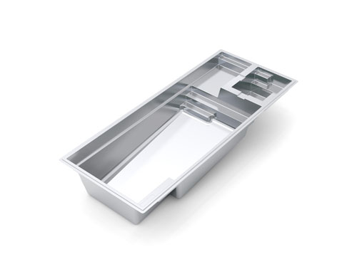 Leisure Pools Limitless fiberglass pool shape