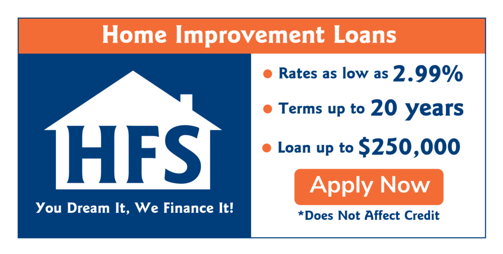 HFS Financial for swimming pool loanss