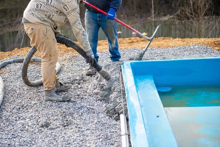 fiberglass pools installation