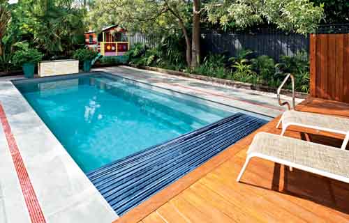 Fiberglass Pool Design Leisure Pools Reflection Plus Cover Box