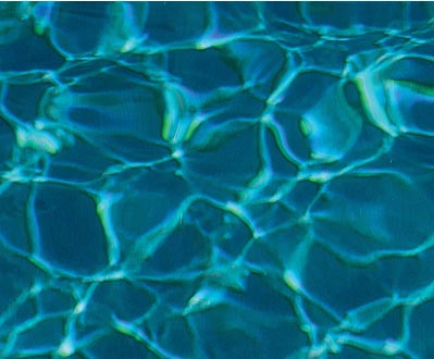 Swimming pool colors - Ebony Blue water color sample
