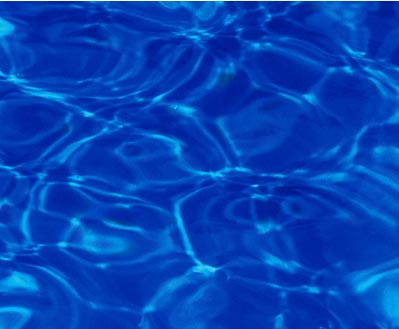 Swimming pool colors - Sapphire Blue water color sample