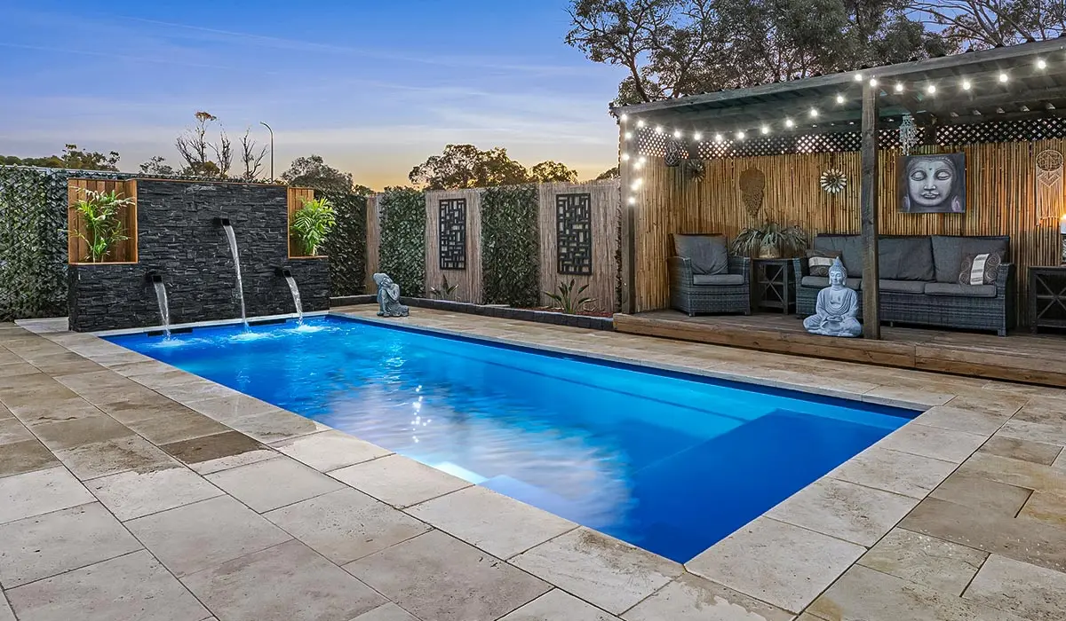 best types of coping for a fiberglass pool - leisure pools usa