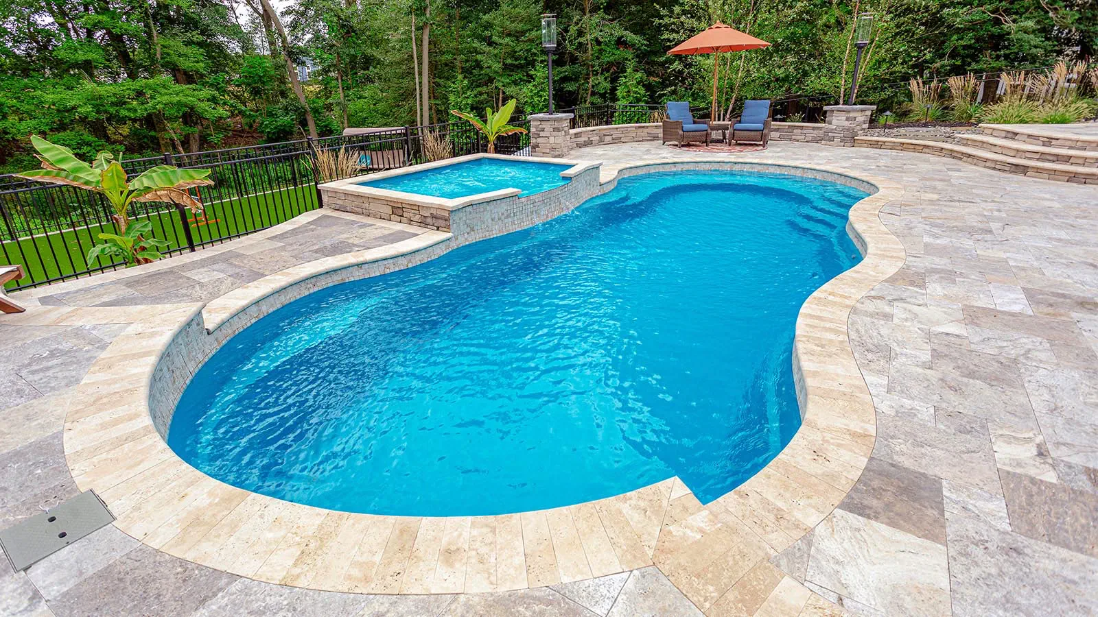 Crystal Blue swimming pool color