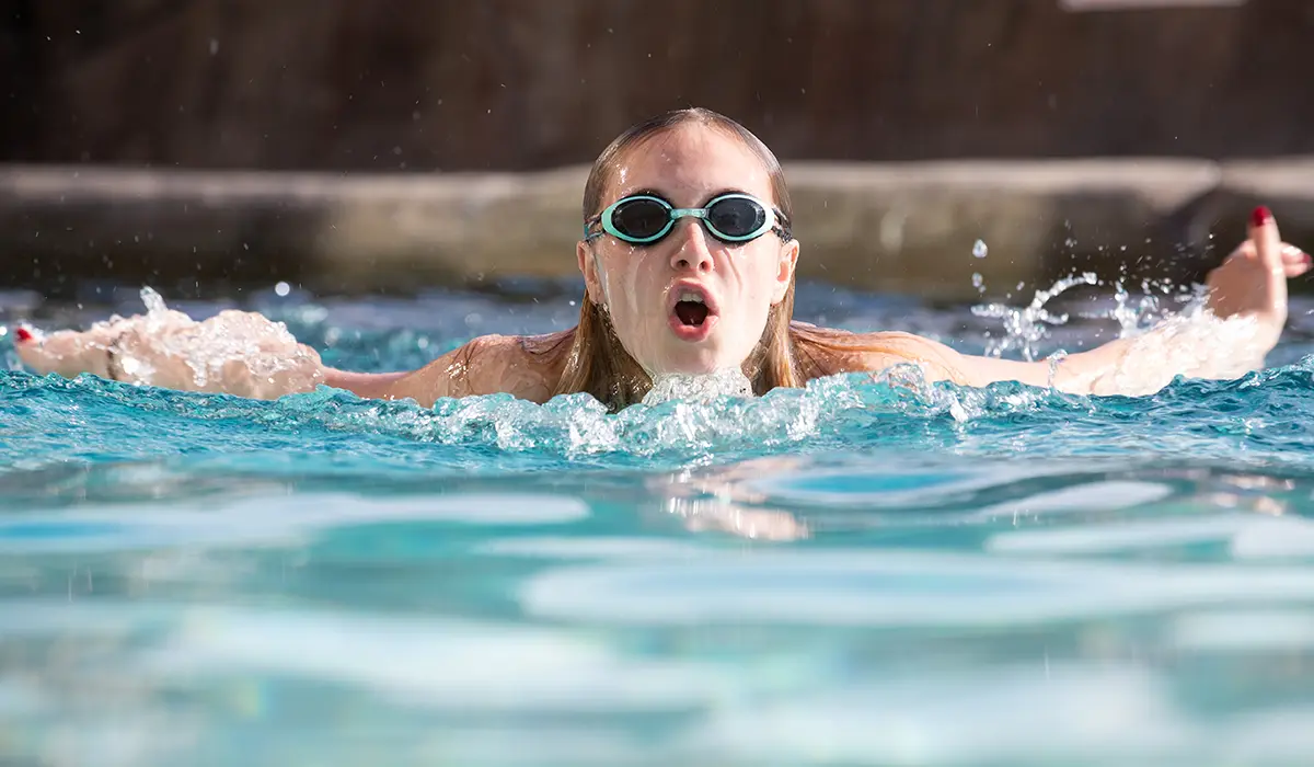 Fiberglass inground swimming pool healthy habits