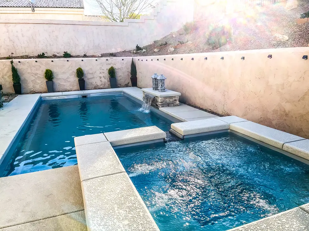 Southern Desert Landscaping and Pools in Fort Mohave, Arizona wins Pool of the Month