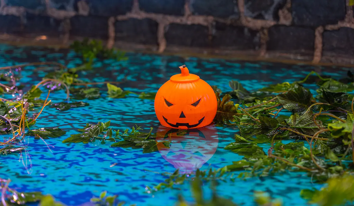 Celebrating Halloween by Your Backyard Fiberglass Pool
