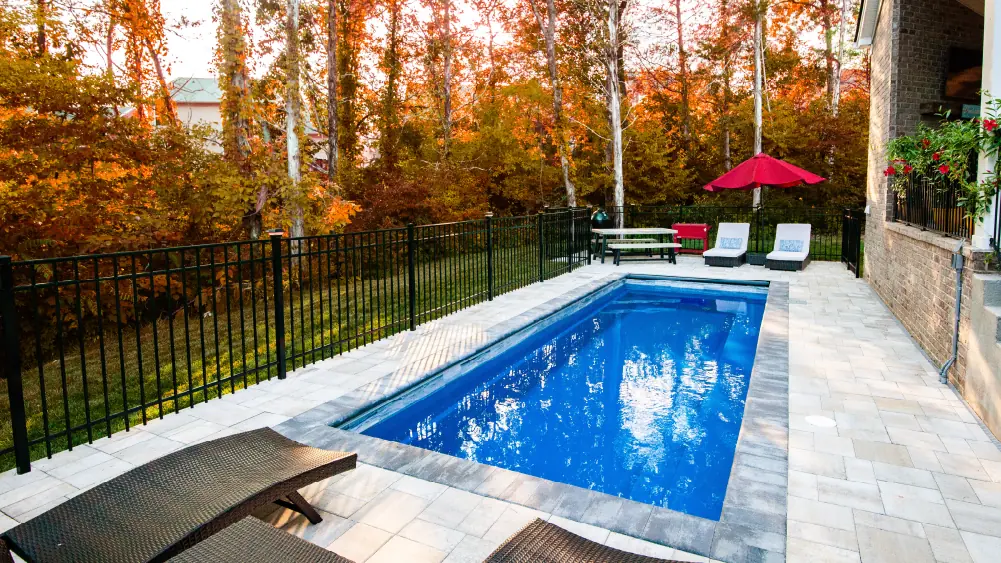 Fall: Extending the Joys of Outdoor Living with a Backyard Pool