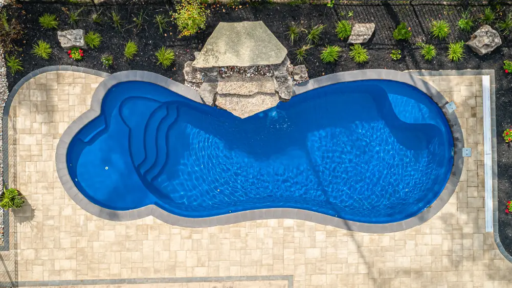 Debunking pool myths: fiberglass pools are not limited in size or shape