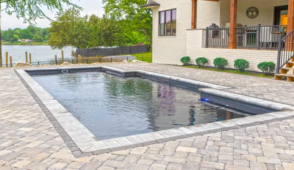 Leisure Pools Elegance model in Ebony Blue
