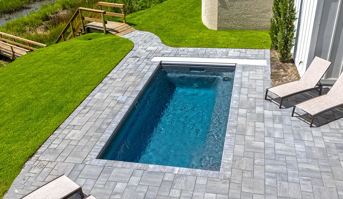 Leisure Pools Harmony model in Graphite Grey