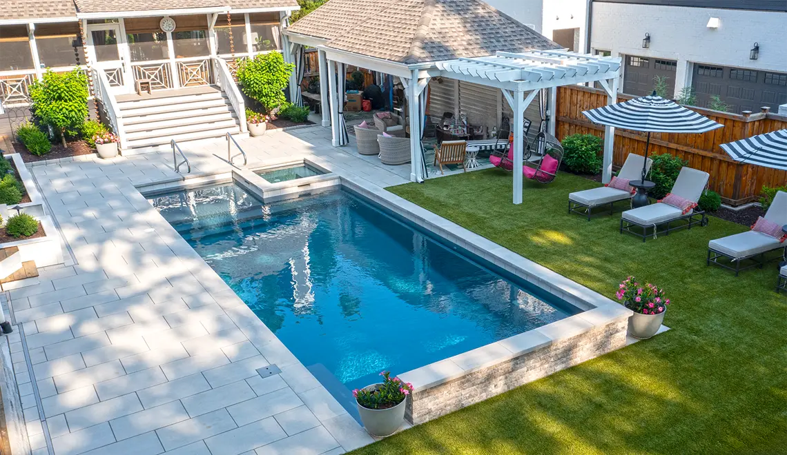Leisure Pools Ultimate Fiberglass Best Swimming Pool overview.
