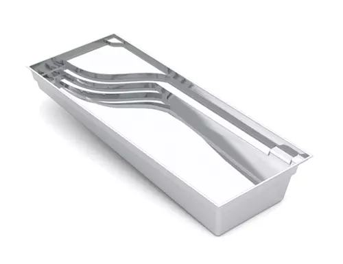 The Wave pool shape diagram