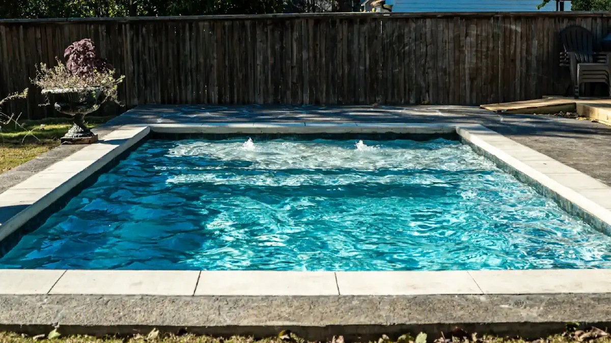 Concrete (gunite) pools: unmatched customization, high maintenance