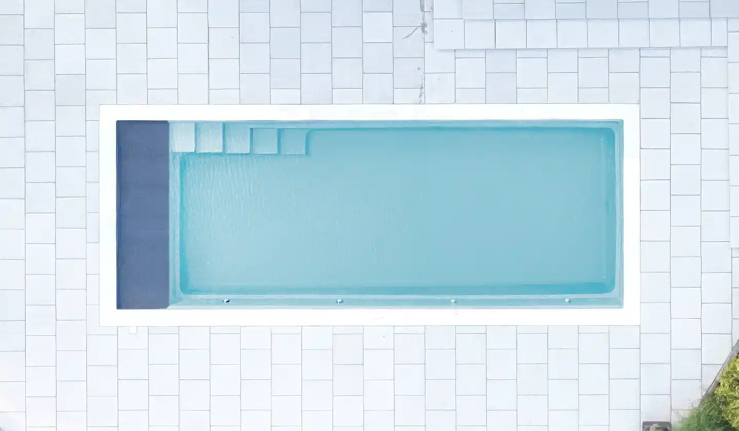 The Cube with Cover pool in Shimmer Sky