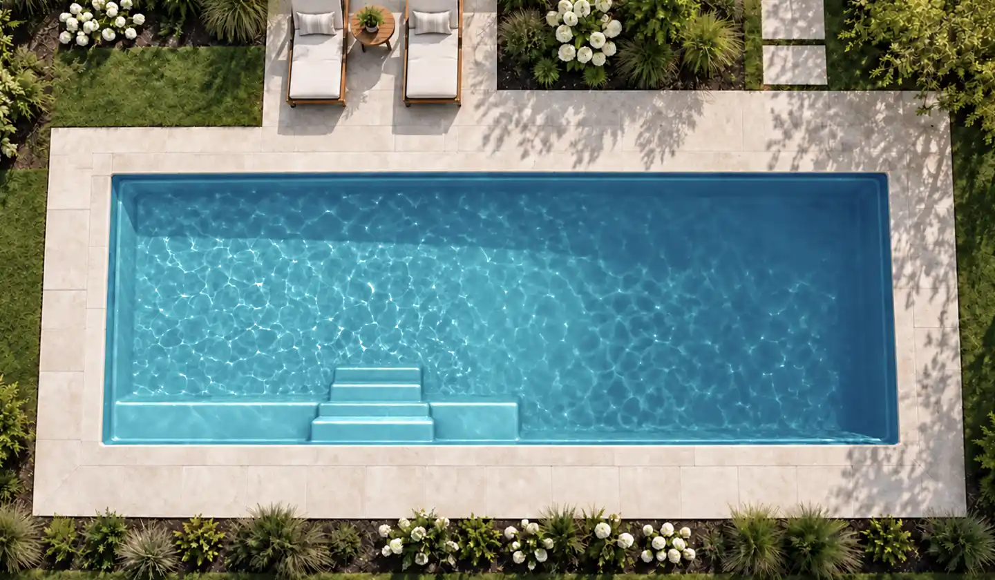 The Grand pool in Aquamarine