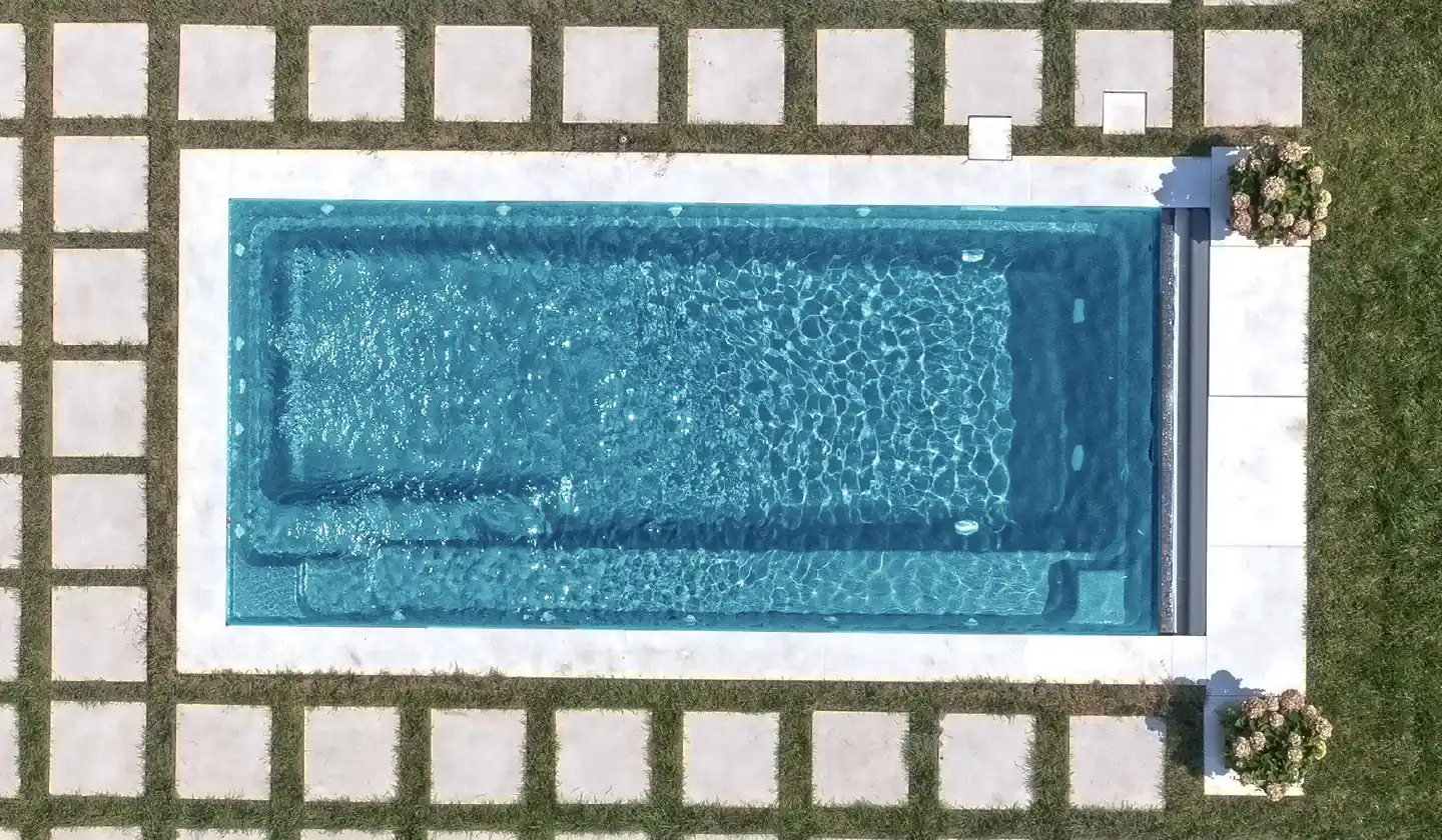 The Harmony pool in Aquamarine