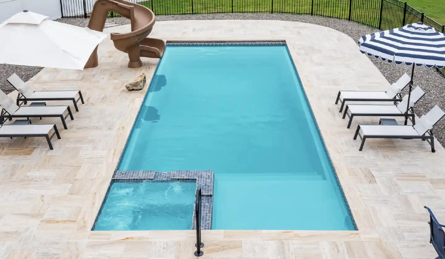 The Icon pool in Aquamarine