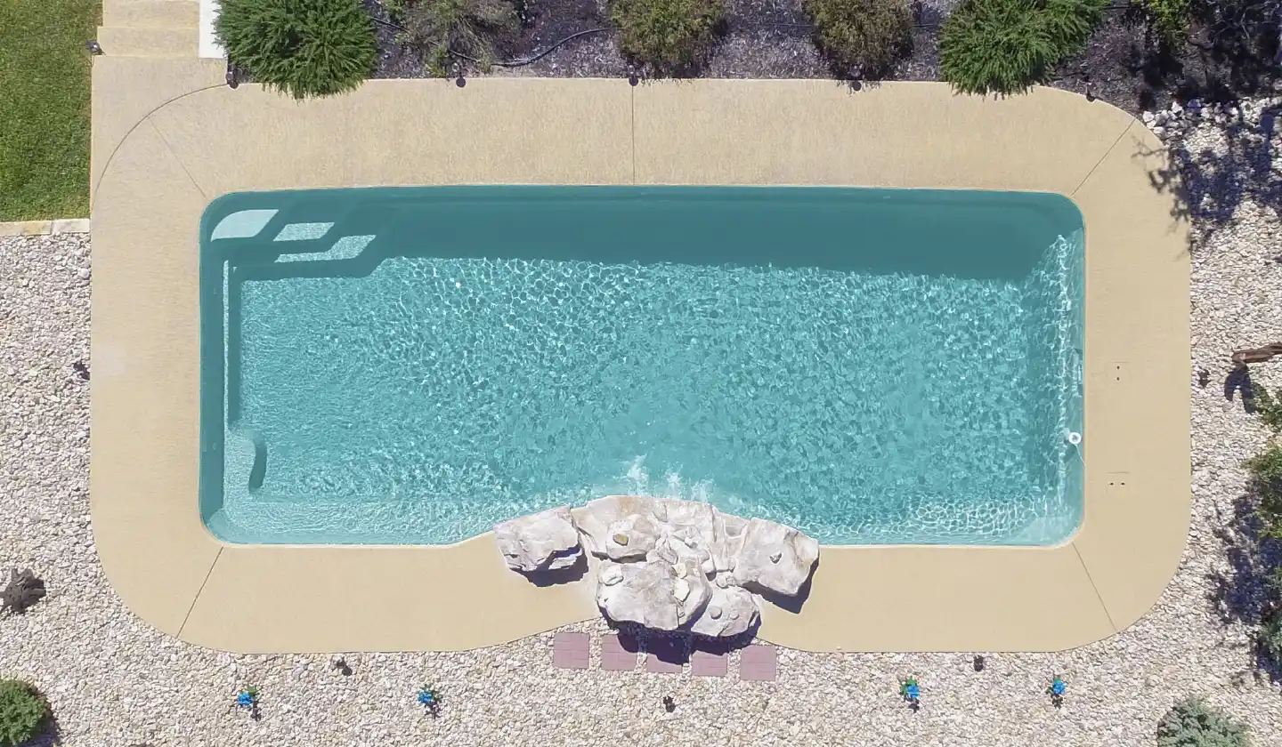 The Moroccan pool in Diamond Sand