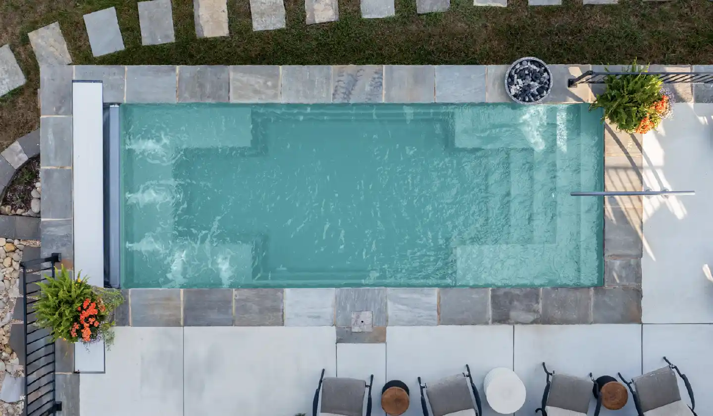 The Palladium Plunge pool in Diamond Sand