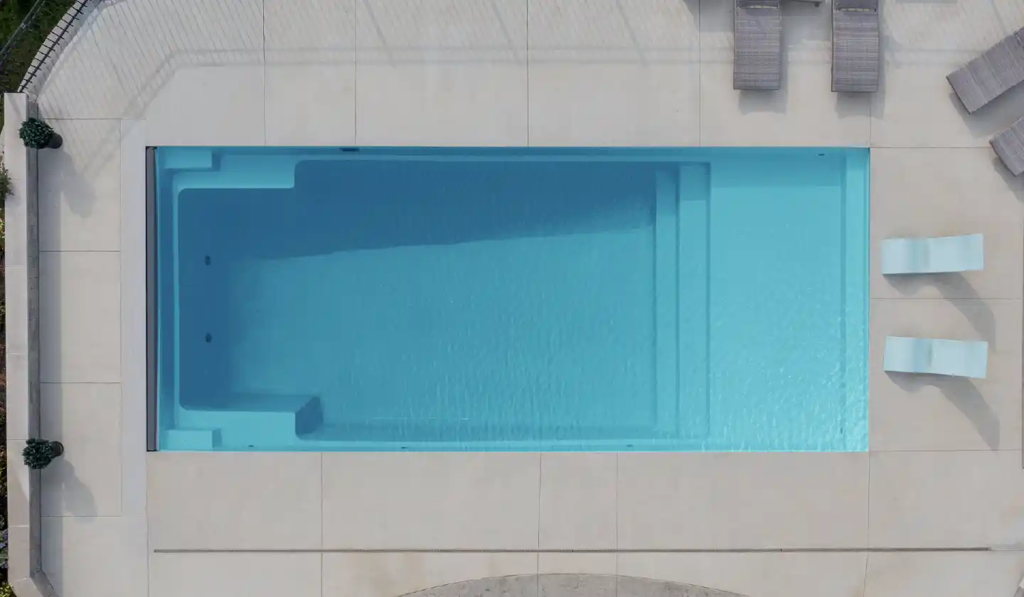 The Pinnacle pool in Aquamarine