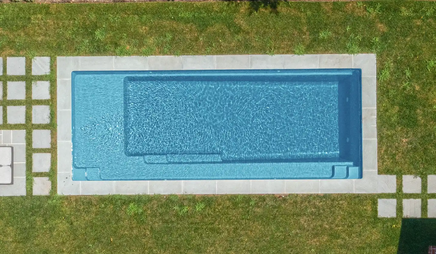 The Reflection with Splash Deck pool in Crystal Blue