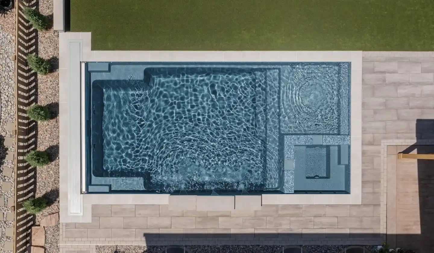 The Ultimate pool in Graphite Grey