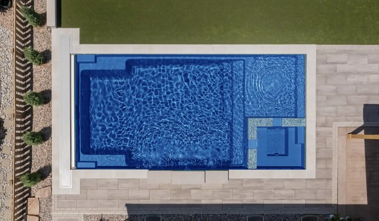 The Ultimate pool in Sapphire Blue