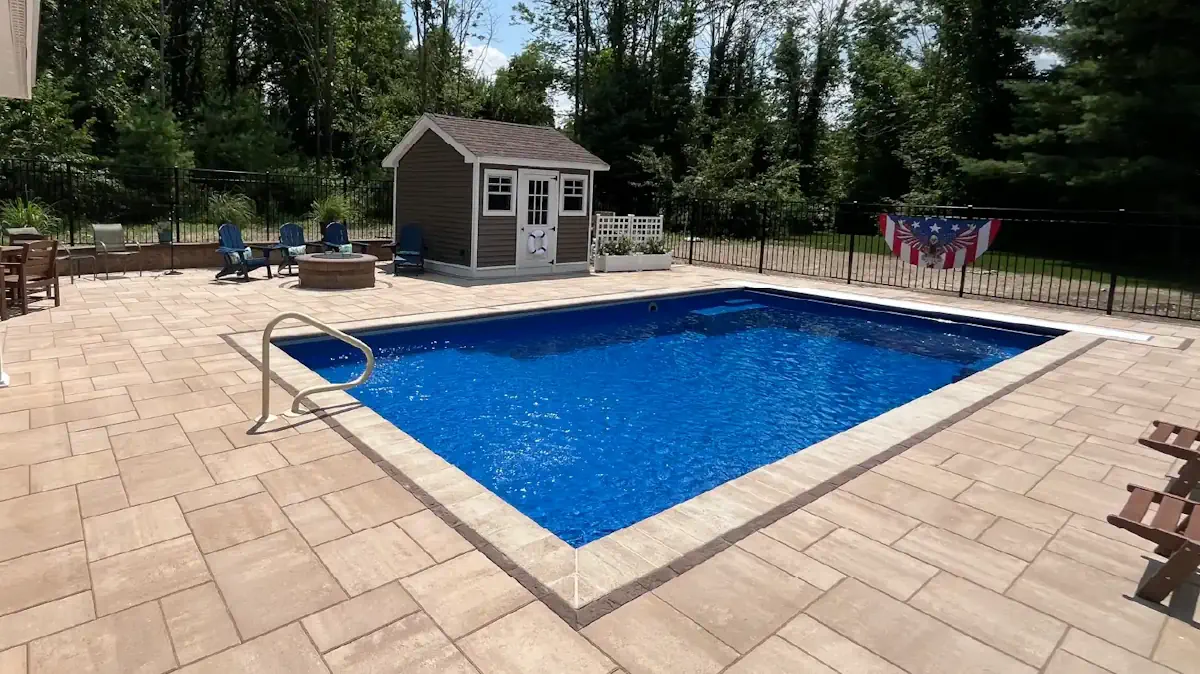 What pool designs work well on Massachusetts properties?