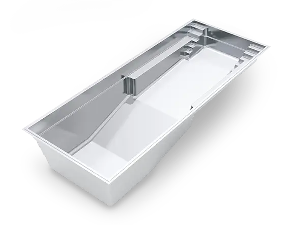 The Infinity™ Fiberglass Pool 3D image