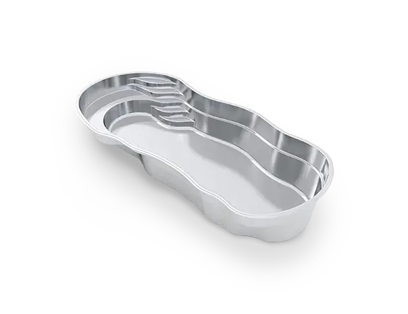 leisure-pools-silver-render-riviera-30 The Riviera™ Fiberglass Pool 3D image