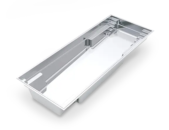 The Supreme™ Fiberglass Pool 3D image